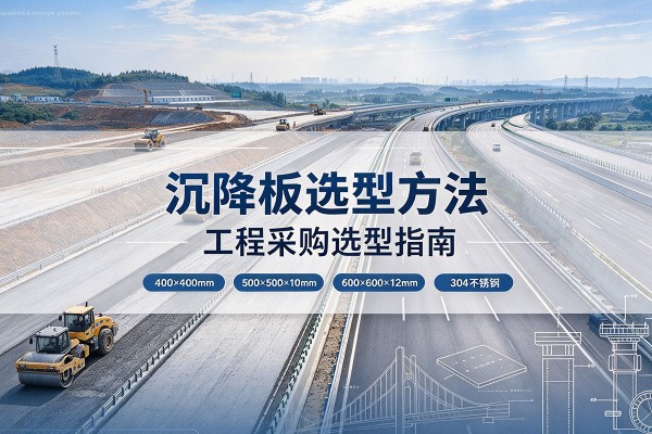 富拉尔基沉降板选择方法