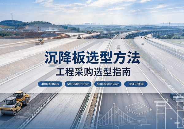 富拉尔基沉降板选择方法