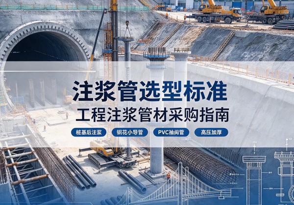 富拉尔基注浆管选型标准