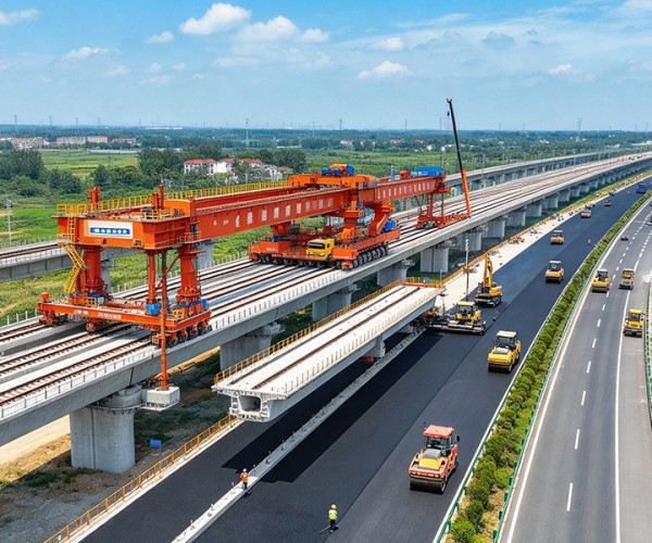 富拉尔基公路建设